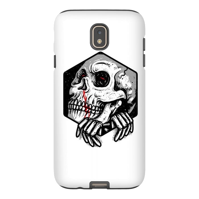 Galaxy J7 StrongFit Skull Heaxagon by Afif Quilimo