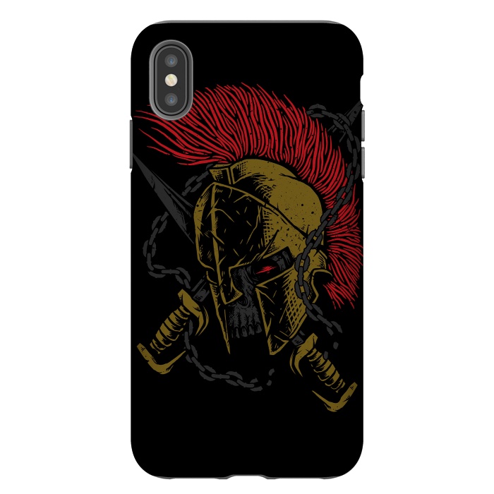 iPhone Xs Max StrongFit Sparta Warrior by Afif Quilimo