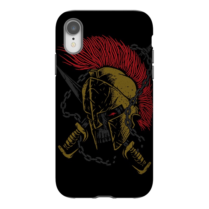 iPhone Xr StrongFit Sparta Warrior by Afif Quilimo