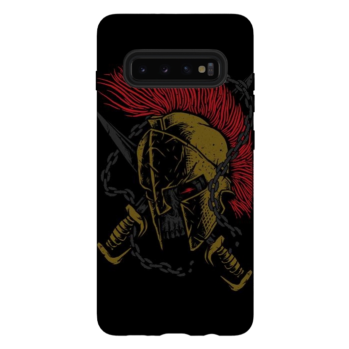 Galaxy S10 plus StrongFit Sparta Warrior by Afif Quilimo