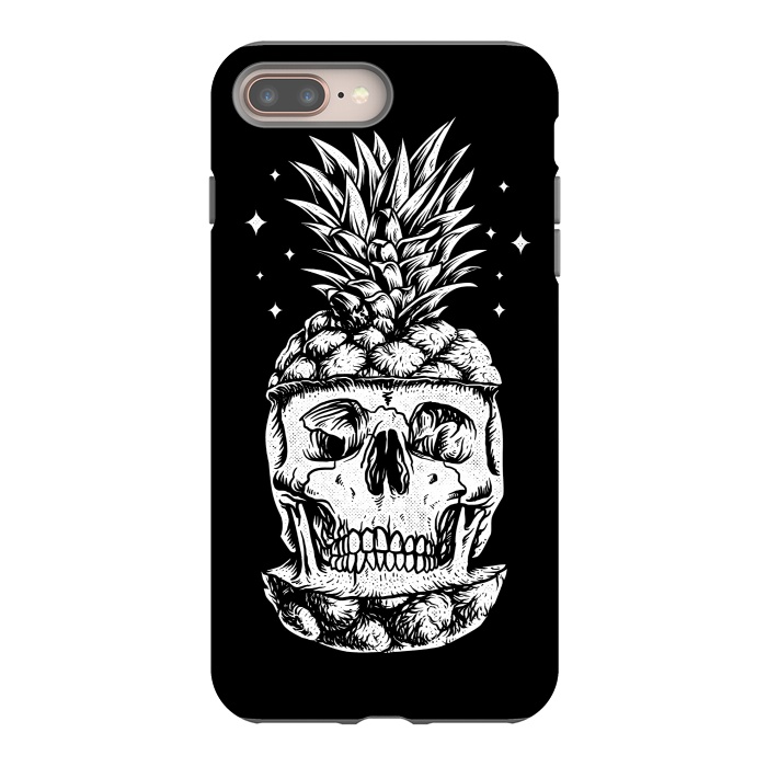 iPhone 7 plus StrongFit Skull Pineapple by Afif Quilimo