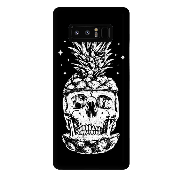 Galaxy Note 8 StrongFit Skull Pineapple by Afif Quilimo