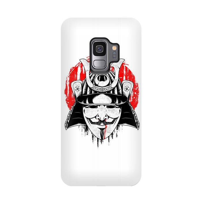 Galaxy S9 StrongFit Samurainonymous by Afif Quilimo