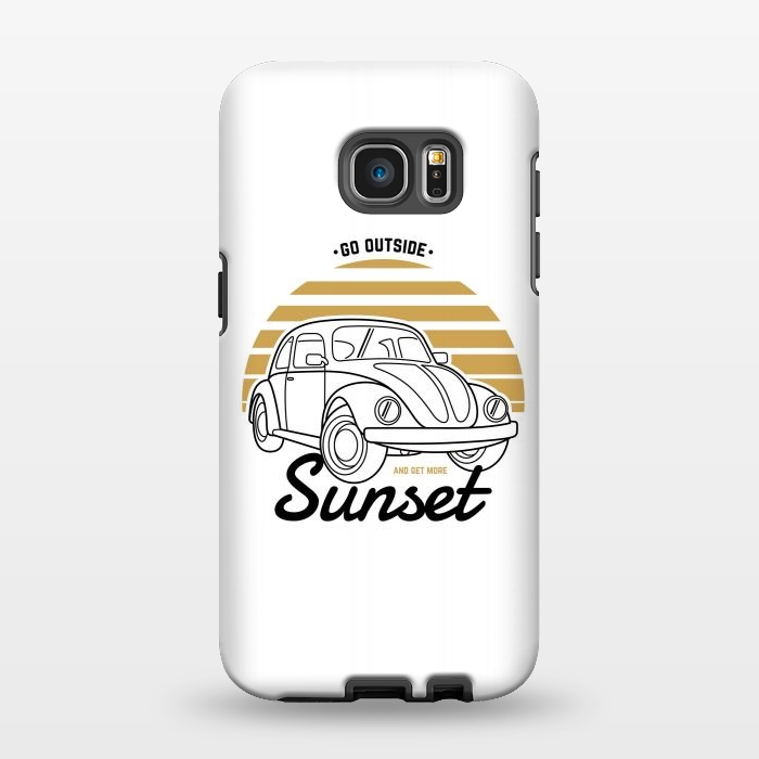 Galaxy S7 EDGE StrongFit Go Outside and Get More Sunset by Afif Quilimo