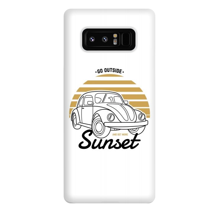Galaxy Note 8 StrongFit Go Outside and Get More Sunset by Afif Quilimo