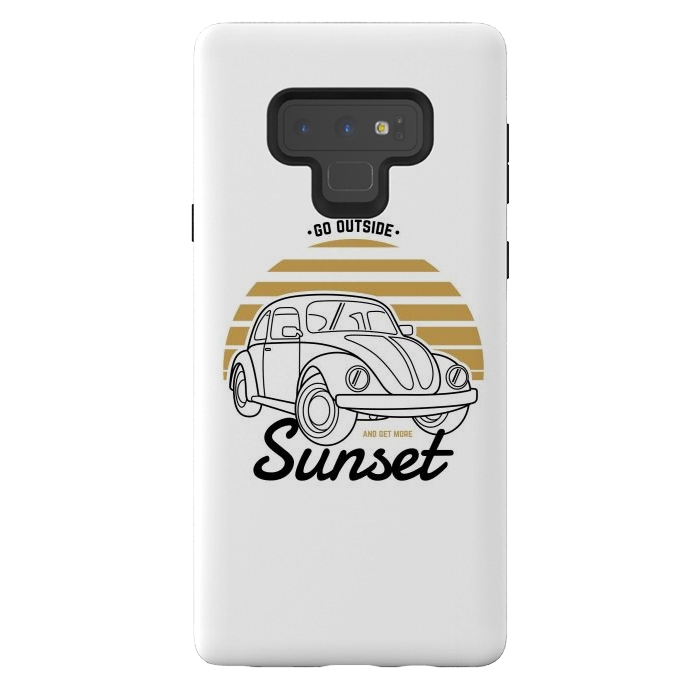 Galaxy Note 9 StrongFit Go Outside and Get More Sunset by Afif Quilimo