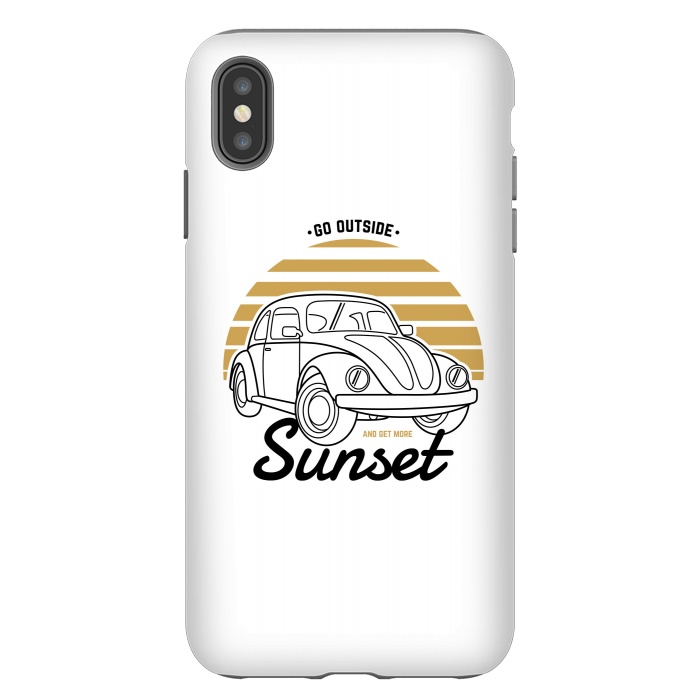 iPhone Xs Max StrongFit Go Outside and Get More Sunset by Afif Quilimo