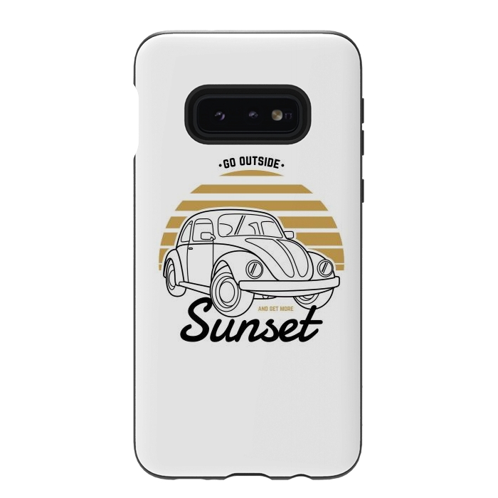 Galaxy S10e StrongFit Go Outside and Get More Sunset by Afif Quilimo