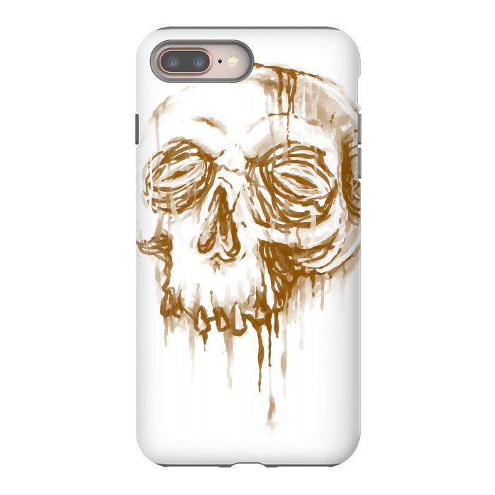 iPhone 7 plus StrongFit Skull Coffee 1 by Afif Quilimo