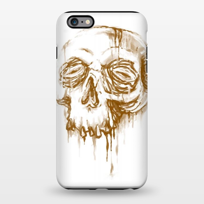 iPhone 6/6s plus StrongFit Skull Coffee 1 by Afif Quilimo