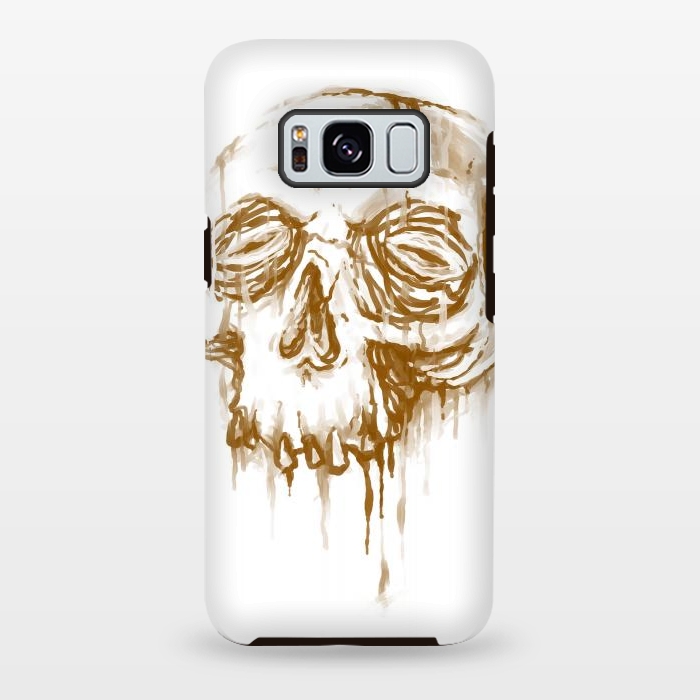 Galaxy S8 plus StrongFit Skull Coffee 1 by Afif Quilimo