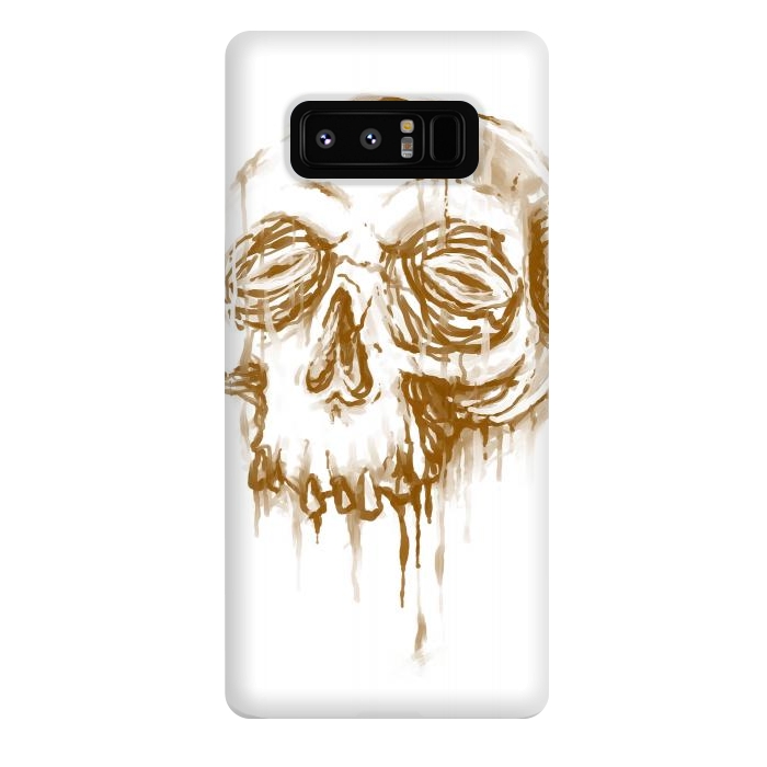 Galaxy Note 8 StrongFit Skull Coffee 1 by Afif Quilimo