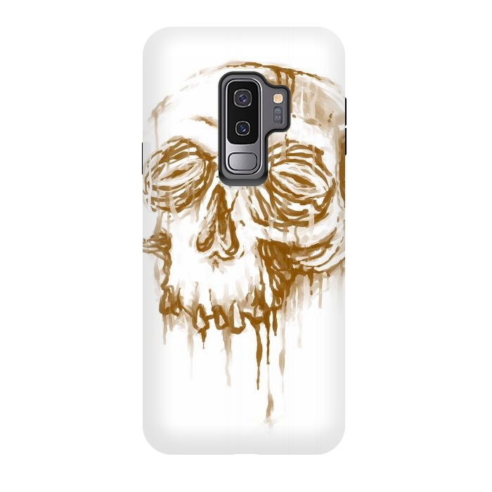 Galaxy S9 plus StrongFit Skull Coffee 1 by Afif Quilimo