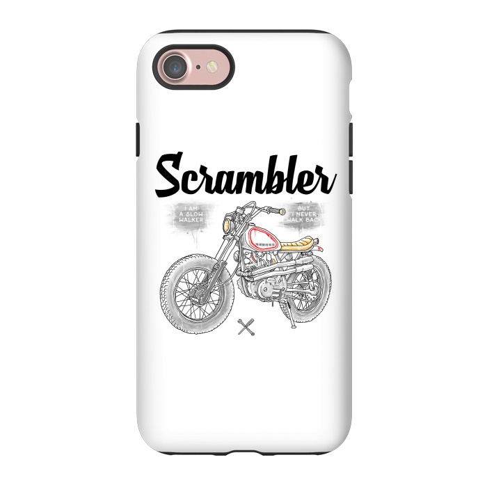iPhone 7 StrongFit Scrambler by Afif Quilimo