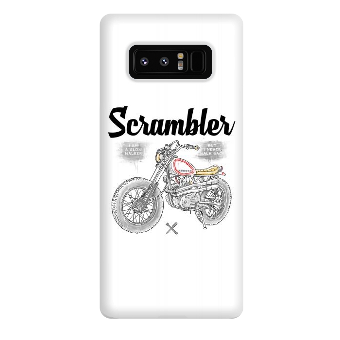 Galaxy Note 8 StrongFit Scrambler by Afif Quilimo
