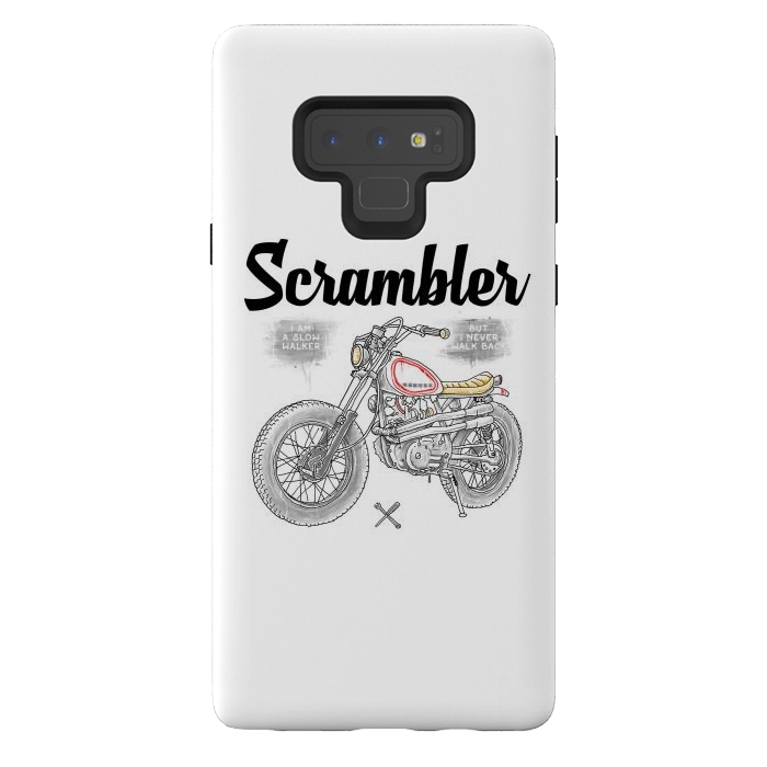 Galaxy Note 9 StrongFit Scrambler by Afif Quilimo