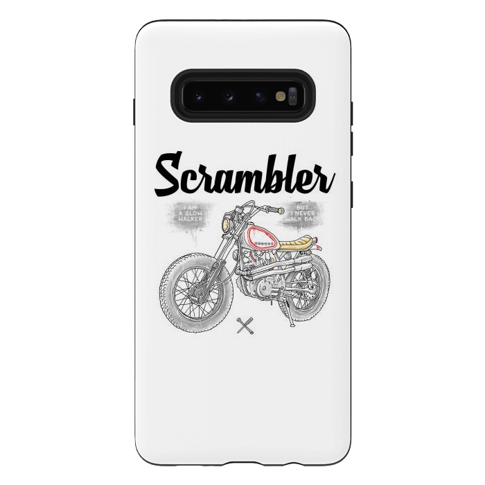 Galaxy S10 plus StrongFit Scrambler by Afif Quilimo