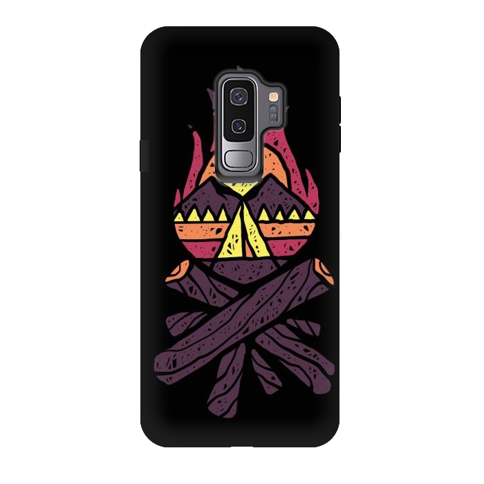 Galaxy S9 plus StrongFit Bonfire by Afif Quilimo