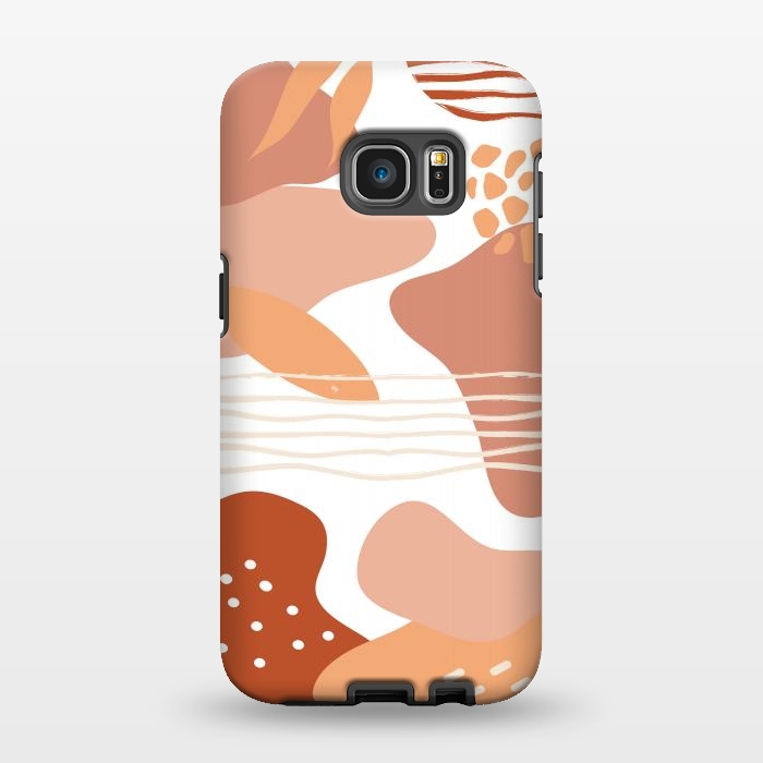 Galaxy S7 EDGE StrongFit Terracotta earth by Martina