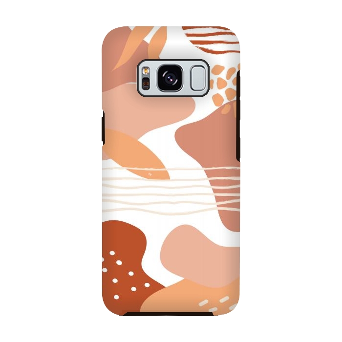 Galaxy S8 StrongFit Terracotta earth by Martina
