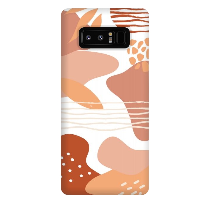 Galaxy Note 8 StrongFit Terracotta earth by Martina