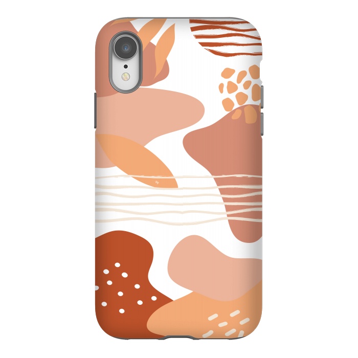 iPhone Xr StrongFit Terracotta earth by Martina