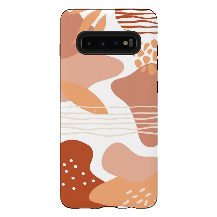 Galaxy S10 plus StrongFit Terracotta earth by Martina
