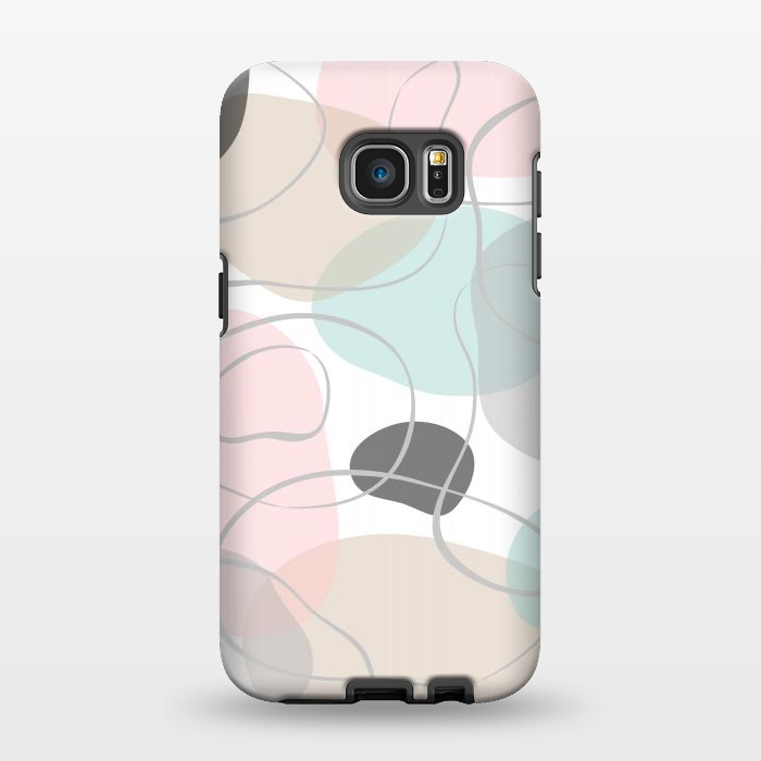 Galaxy S7 EDGE StrongFit Abstract pastels by Martina