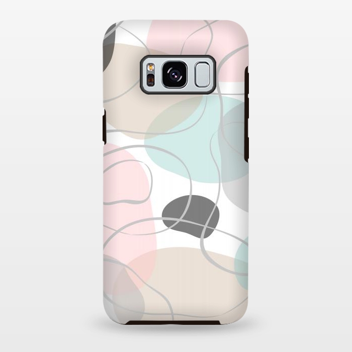 Galaxy S8 plus StrongFit Abstract pastels by Martina