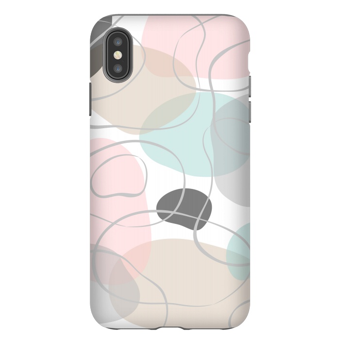 iPhone Xs Max StrongFit Abstract pastels by Martina