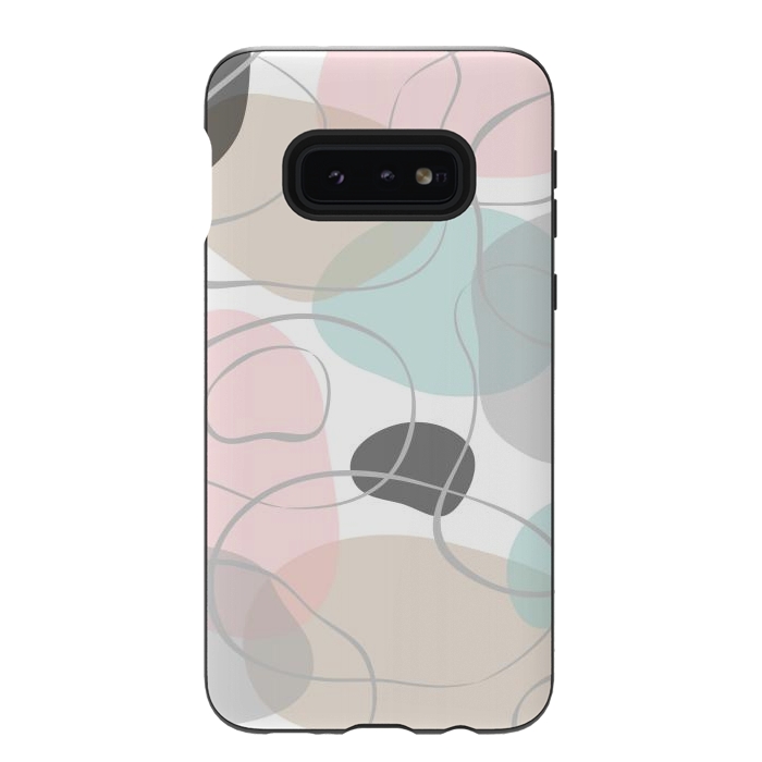 Galaxy S10e StrongFit Abstract pastels by Martina