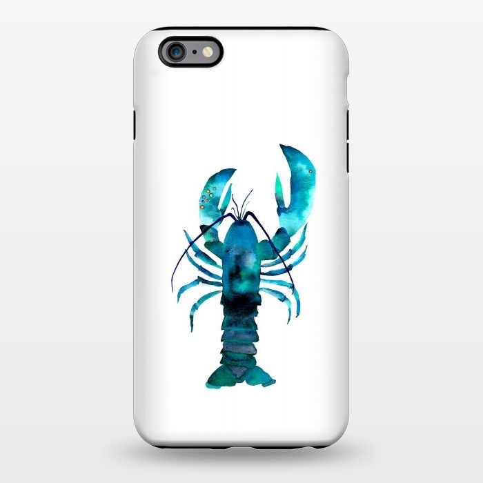 iPhone 6/6s plus StrongFit Blue Lobster by Amaya Brydon