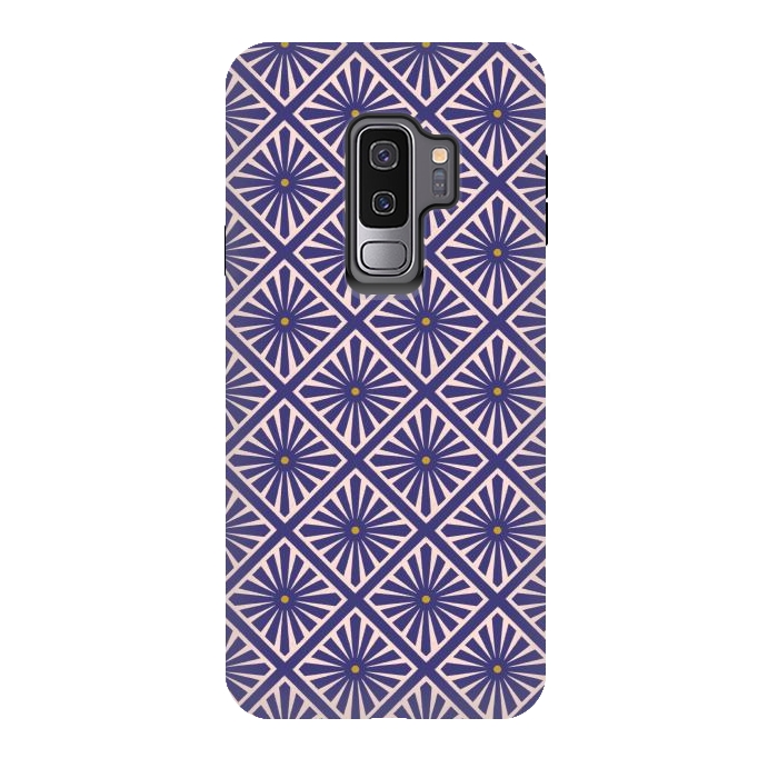 Galaxy S9 plus StrongFit Japanese Tiles by Tishya Oedit