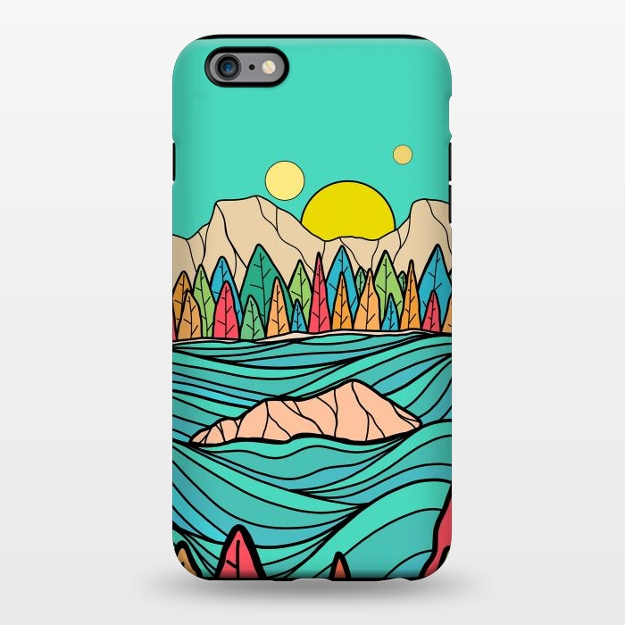 iPhone 6/6s plus StrongFit The autumn lake by Steve Wade (Swade)