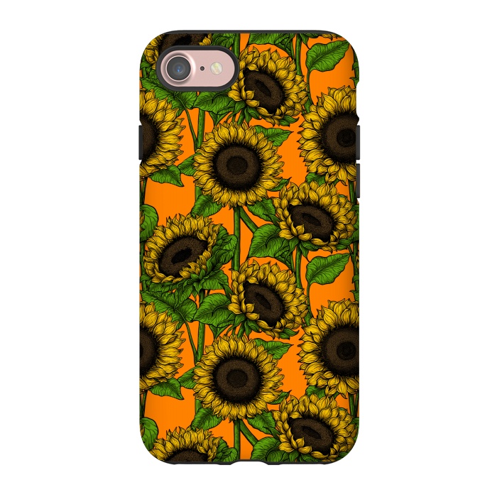 iPhone 7 StrongFit Sunflowers by Katerina Kirilova