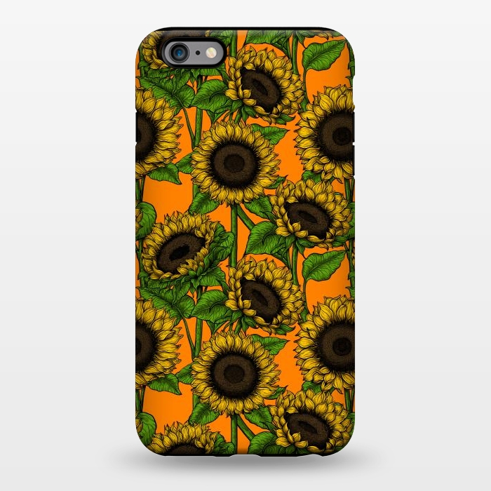 iPhone 6/6s plus StrongFit Sunflowers by Katerina Kirilova