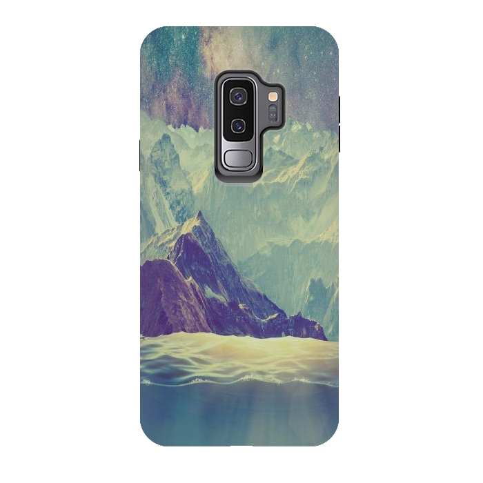 Galaxy S9 plus StrongFit Antarctica Heart by Joanna Vog
