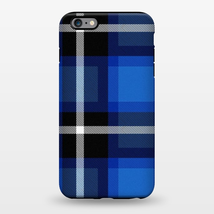 iPhone 6/6s plus StrongFit Blue Scottish Plaid by TMSarts
