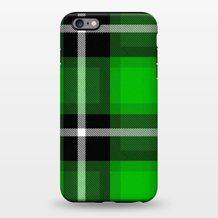 iPhone 6/6s plus StrongFit Green Scottish Plaid by TMSarts