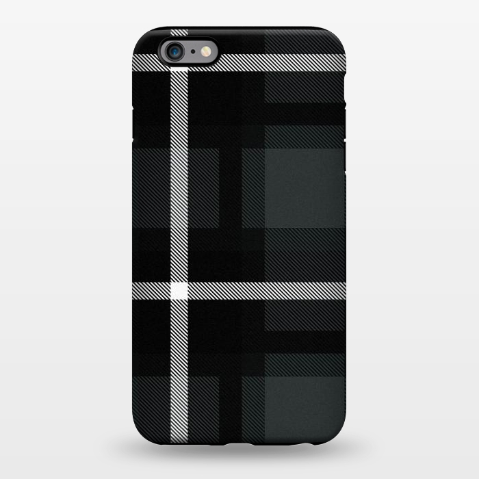 iPhone 6/6s plus StrongFit Shadow Scottish Plaid by TMSarts