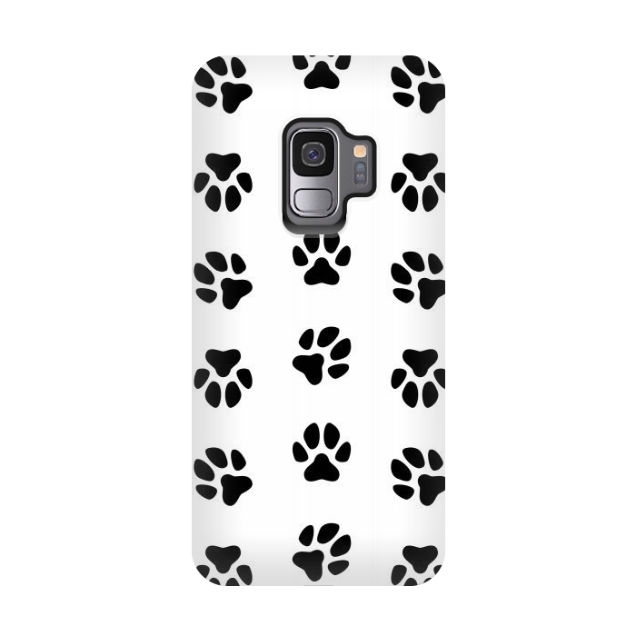 Galaxy S9 StrongFit Cat Footprint by Martina