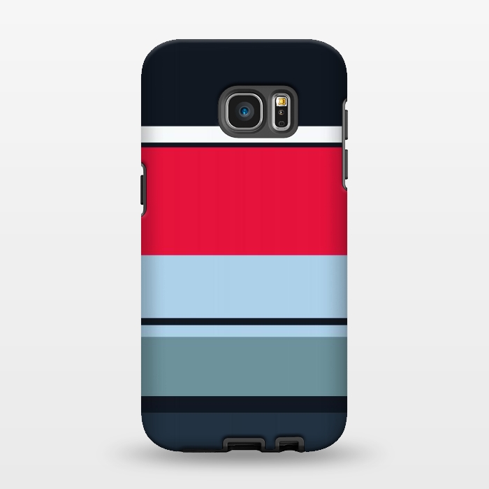 Galaxy S7 EDGE StrongFit Casual Reflective Striped by TMSarts