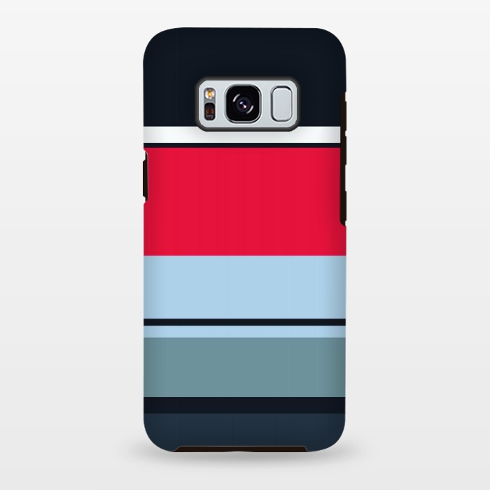 Galaxy S8 plus StrongFit Casual Reflective Striped by TMSarts