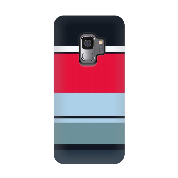 Galaxy S9 StrongFit Casual Reflective Striped by TMSarts