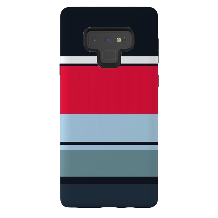 Galaxy Note 9 StrongFit Casual Reflective Striped by TMSarts