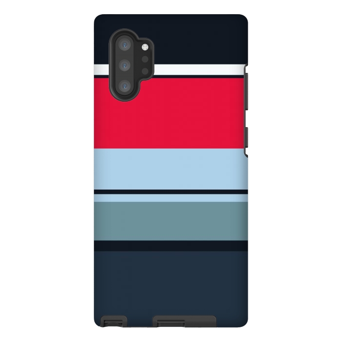 Galaxy Note 10 plus StrongFit Casual Reflective Striped by TMSarts