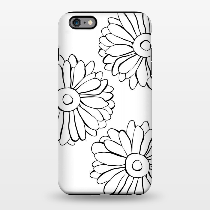 iPhone 6/6s plus StrongFit Boho Flowers by Martina