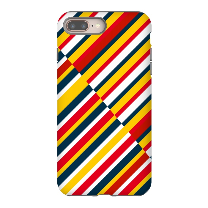 iPhone 7 plus StrongFit Bohemian Striped by TMSarts