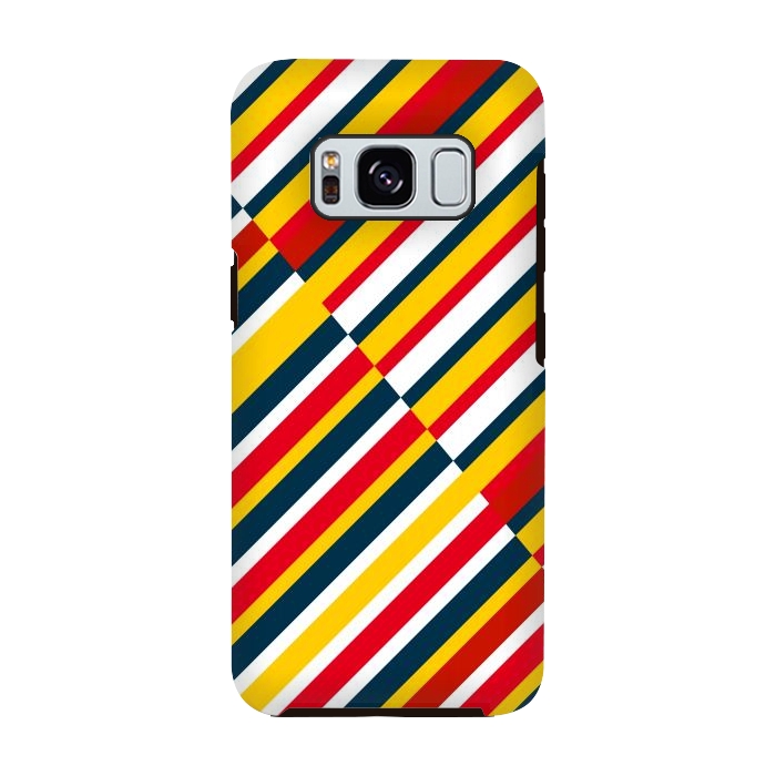 Galaxy S8 StrongFit Bohemian Striped by TMSarts
