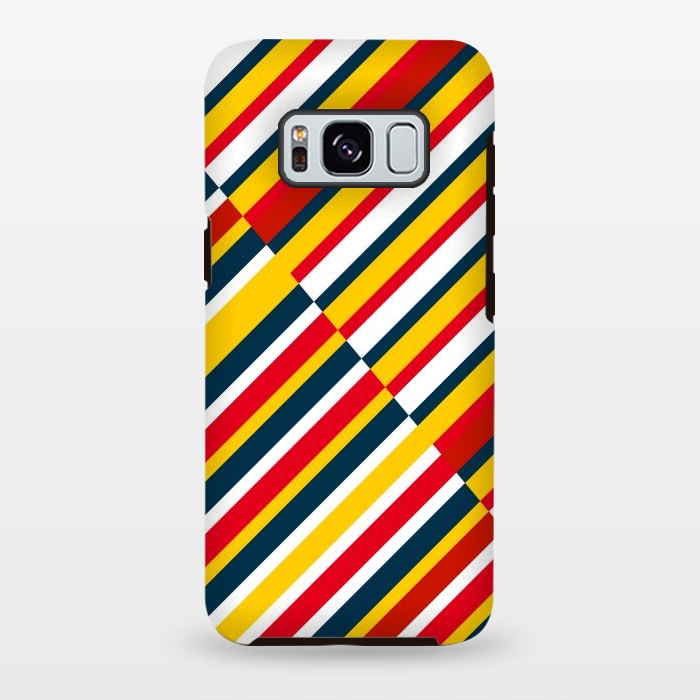 Galaxy S8 plus StrongFit Bohemian Striped by TMSarts
